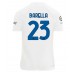 Inter Milan Nicolo Barella #23 Bortedrakt 2023-24 Korte ermer